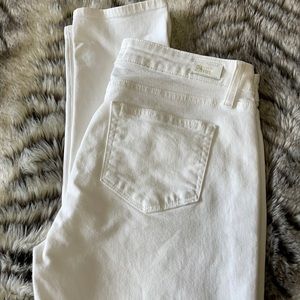 Paige Skyline Ankle Peg White jean sz 29
